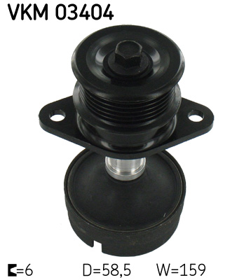 SKF Generátor szabadonfutó VKM03404_SKF